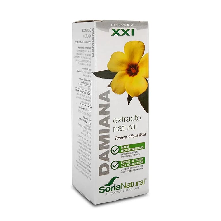 EXTRACTO NATURAL DE DAMIANA XXI