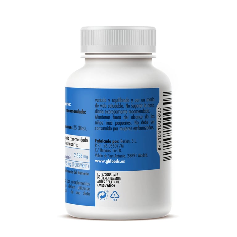 Chélate de Magnésium 900mg - imagen 2 de 4