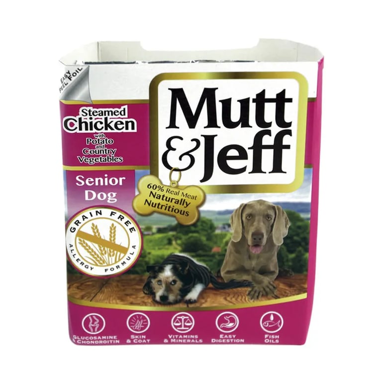 Comida Mutt & Jeff Senior Pollo 400g