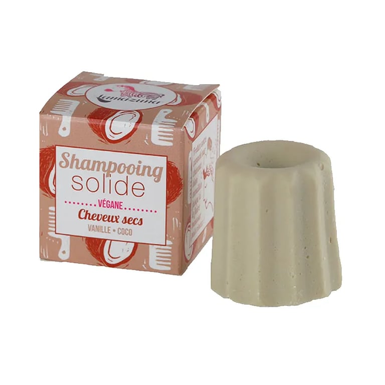 Shampooing Solide Cheveux Secs Vanille Noix De Coco