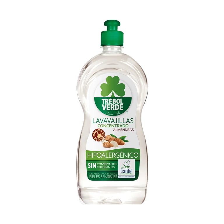 Lavavajillas Ecológico Pieles Sensibles Almendra
