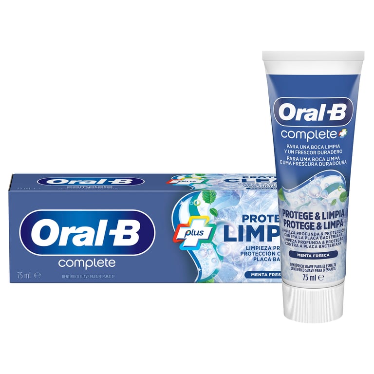 Oral-B Complete Plus Dentífrico Protege & Limpia 75 ml de Oral-B