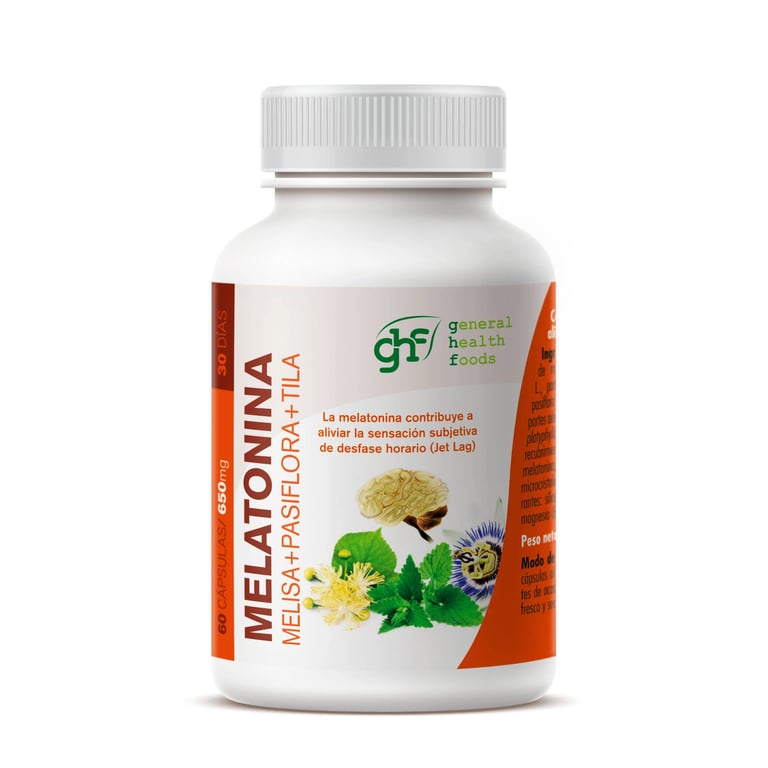 Melatonin Melisse + Passionsblume 650 mg