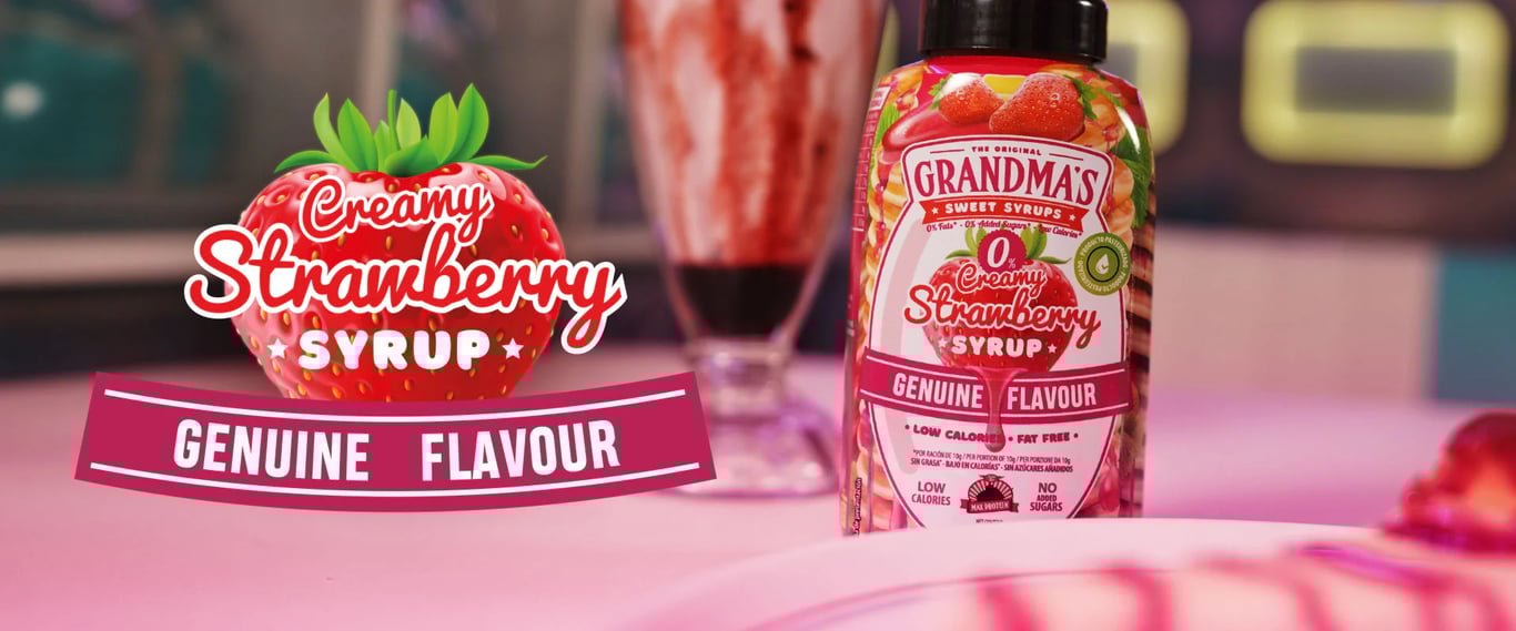 Grandmas Sweet Sirope Fresa 290g de Big