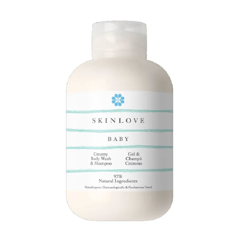 GEL Y CHAMPÚ CREMOSO PARA BEBÉ