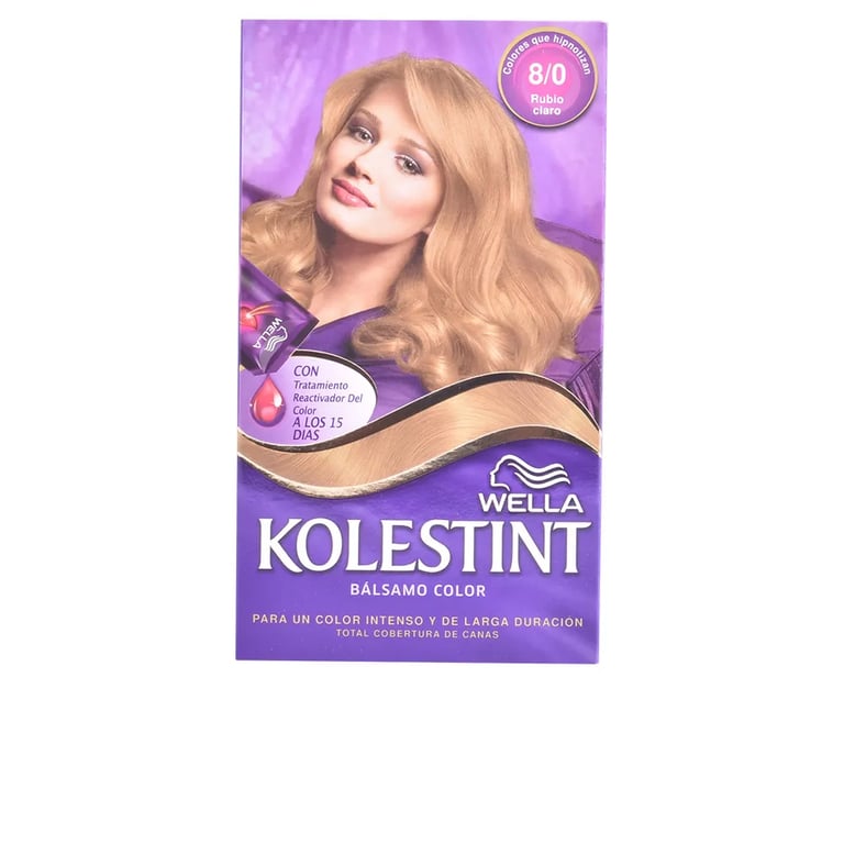 KOLESTINT TINTE BÁLSAMO COLOR #8,0 RUBIO CLARO