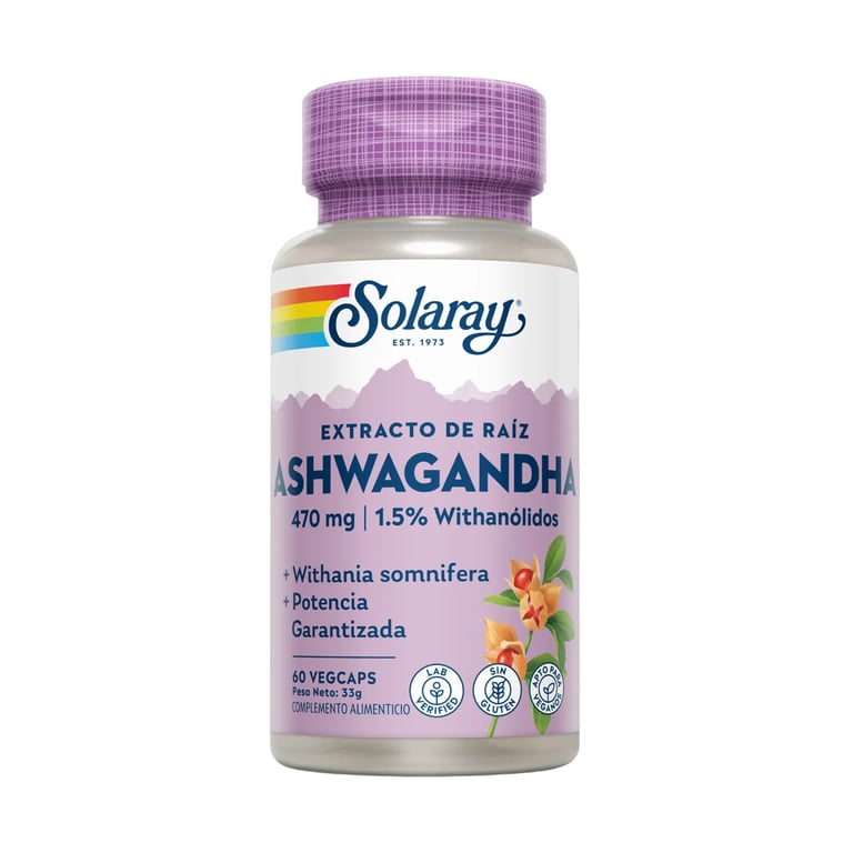 Extracto De Ashagandha 470 mg