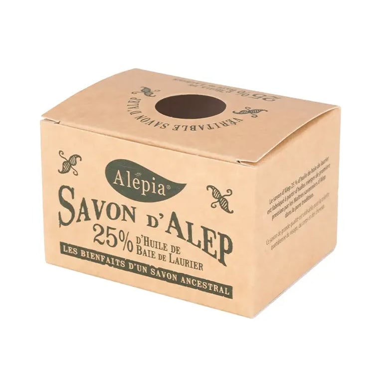 Savon D'Alep Solide 25% De Baies De Laurier