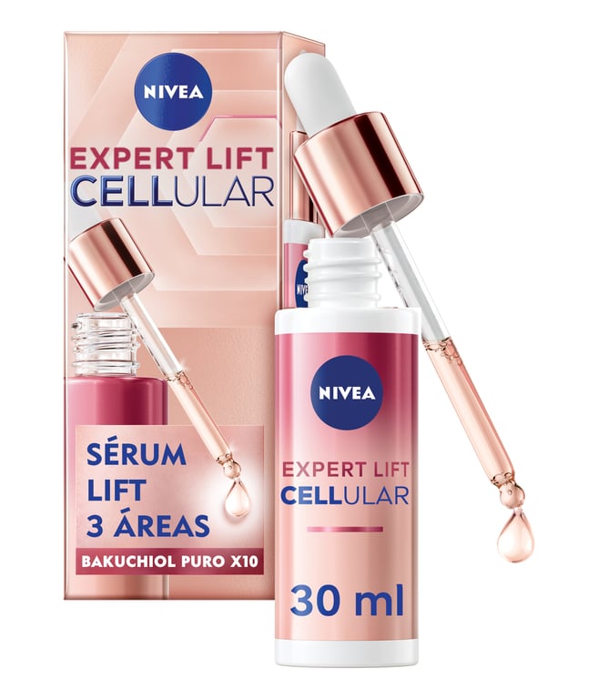 Cellular Expert Lift Sérum Bakuchiol 3 Áreas 30 ml de Nivea