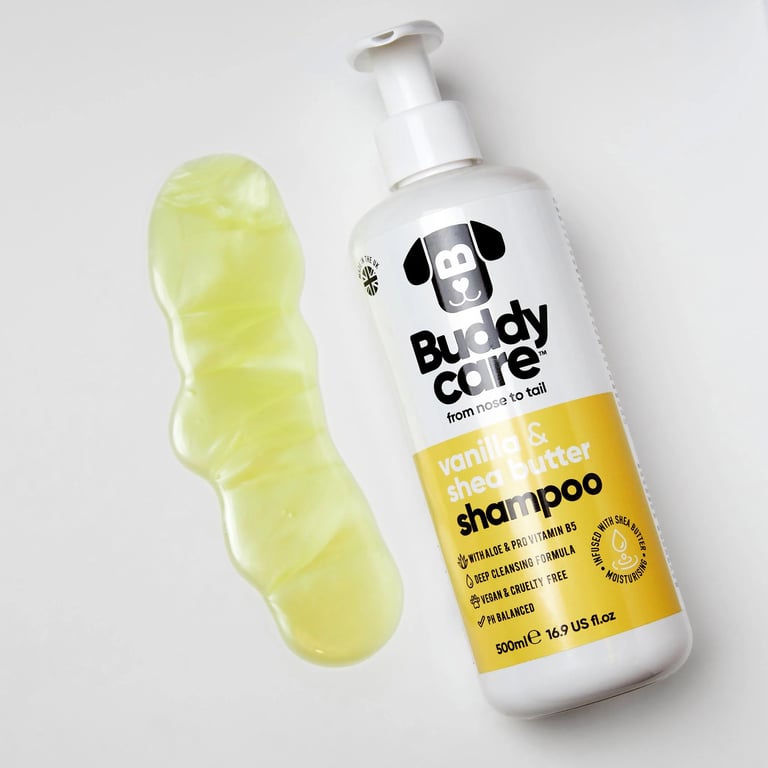 Vanille Sheabutter Hundeshampoo - imagen 10 de 15
