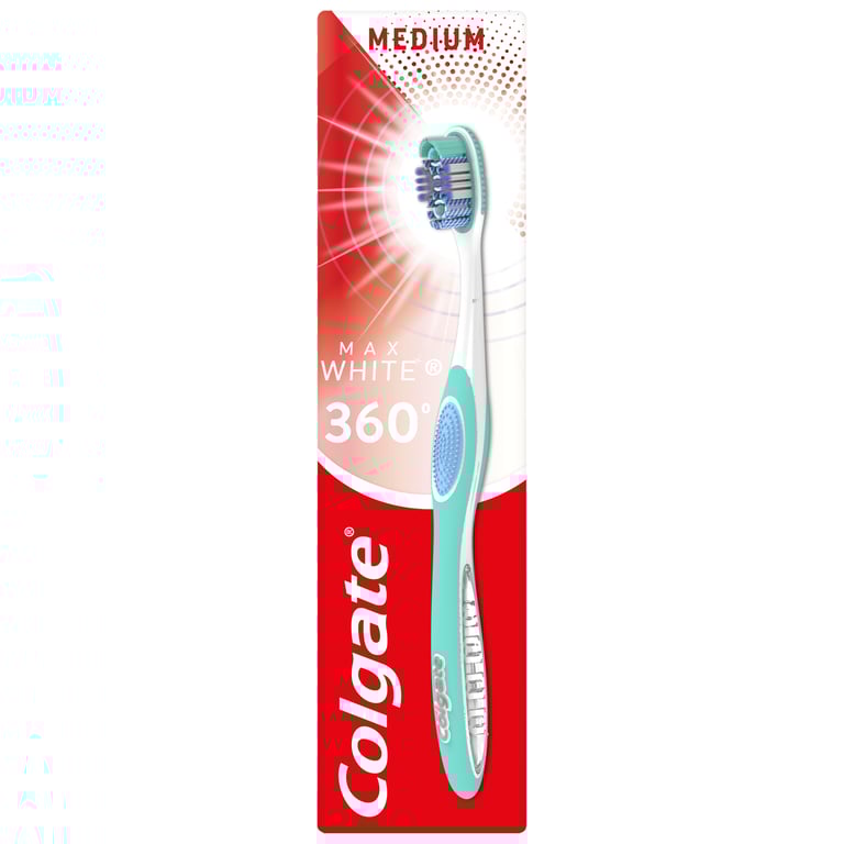 Zahnbürste Max White 360 Medium von Colgate