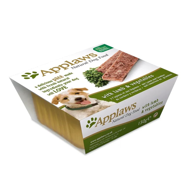 Dog Dose Nassfutter für Hunde Lamm mit Gemüse Pastete