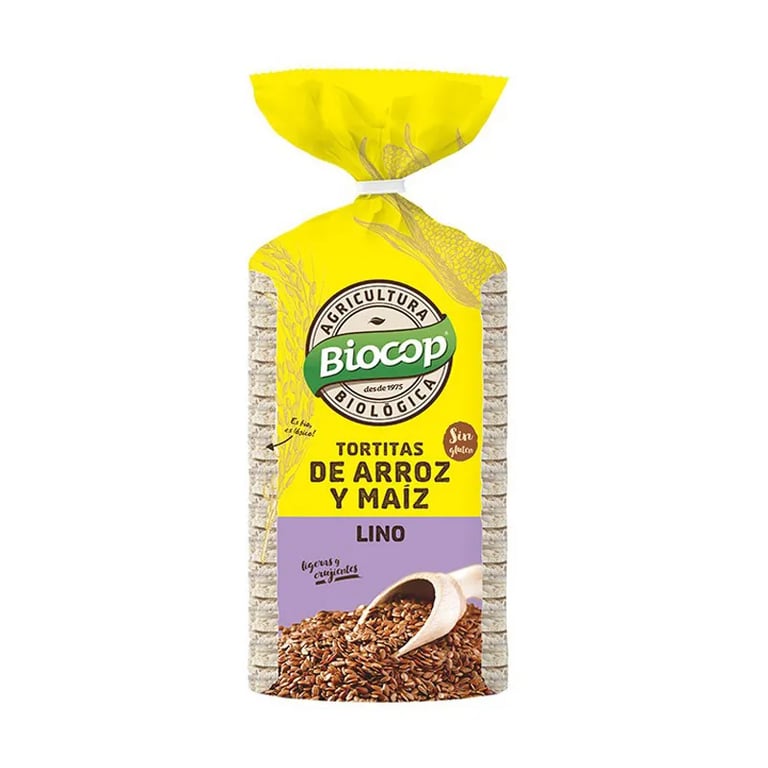 Tortitas De Arroz, Milho E Linho