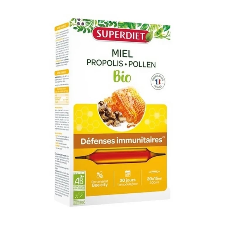 Jalea Real 1500 mg Miel Polen Bio