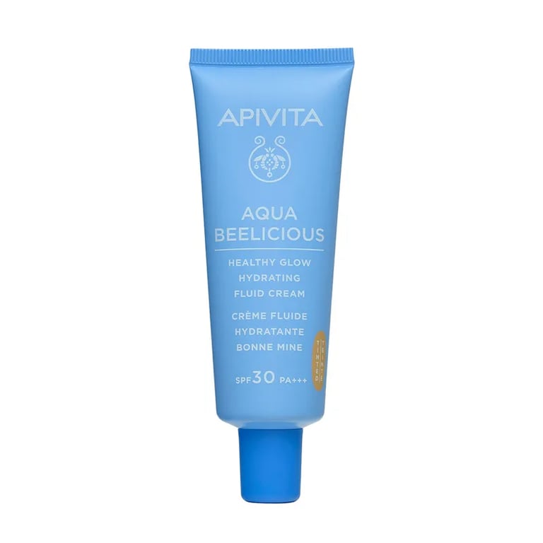 Aqua Beelicious Feuchtigkeitsspendende, strahlende Fluid-Creme SPF30