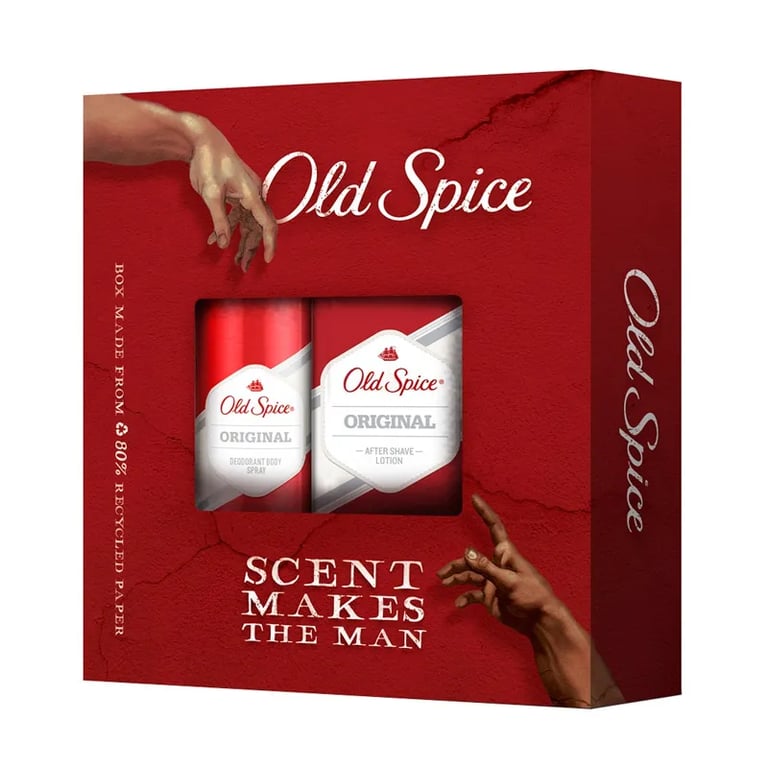 Old Spice Original Deo Spray 150 ml + Aftershave 100 ml