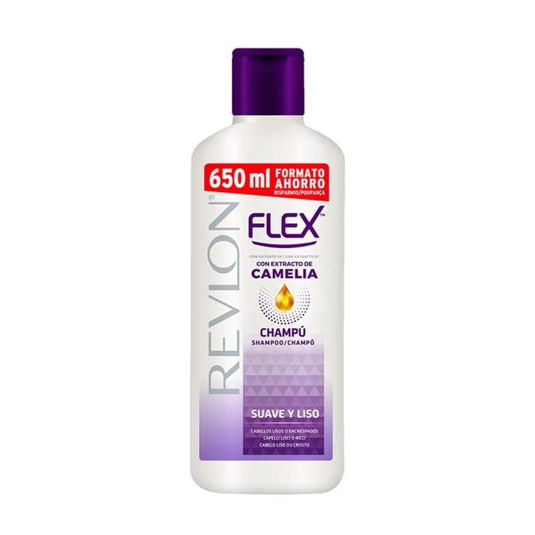 Flex Sanftes und glattes Shampoo Kamelien-Extrakt