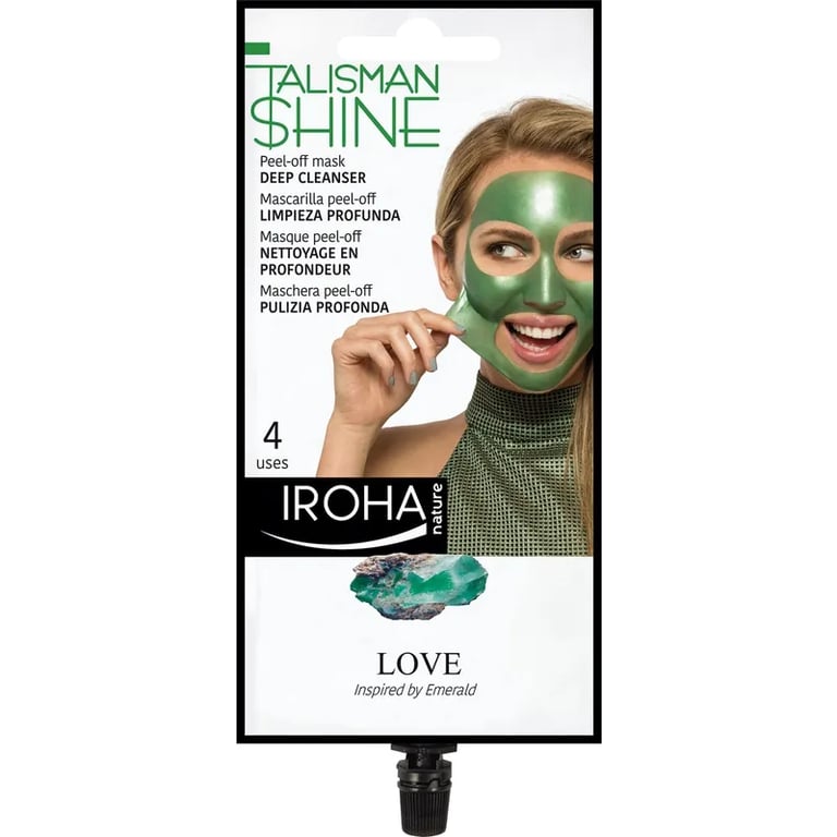 Peel Off Mask Green Emerald Deep Cleanser 4 Uses