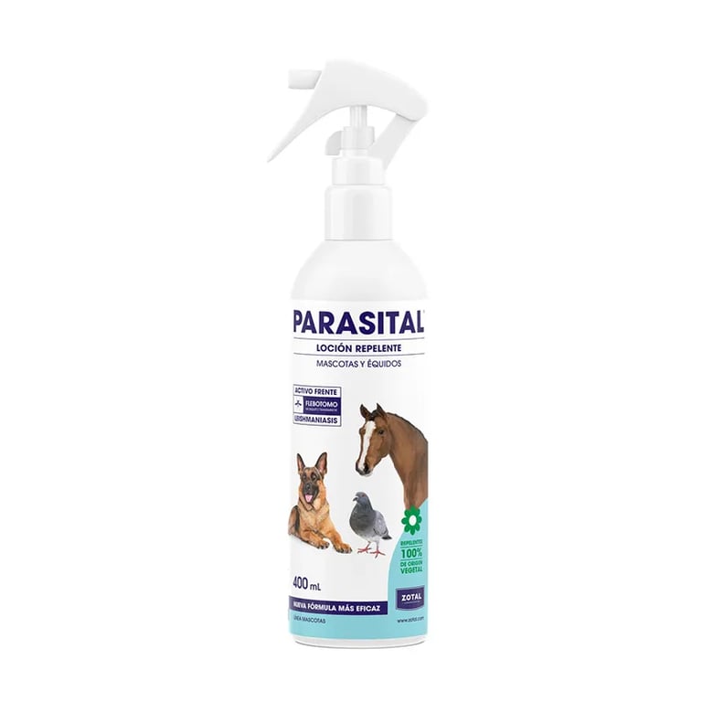 Parasital Loción Repelente Mascotas Y Équidos