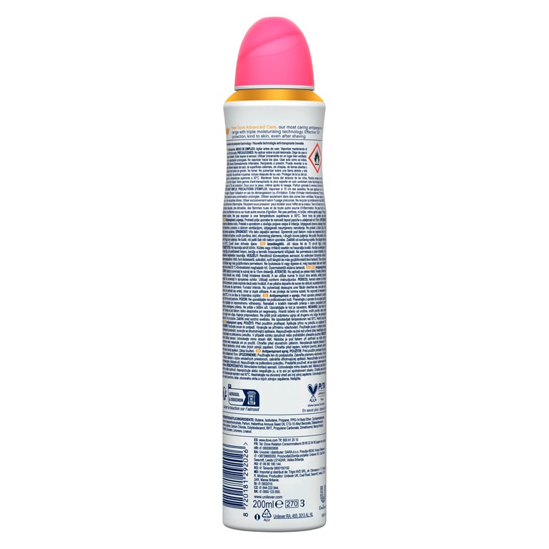 Advanced Care Granatapfel Deodorant 48h Spray 200 ml von Dove