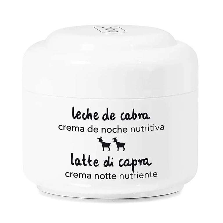 Leche De Cabra Crema De Noche Nutriva Y Suavizante