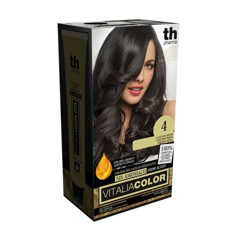VITALIA COLOR TINTE Nº4 SIN AMONIACO CASTAÑO MEDIO