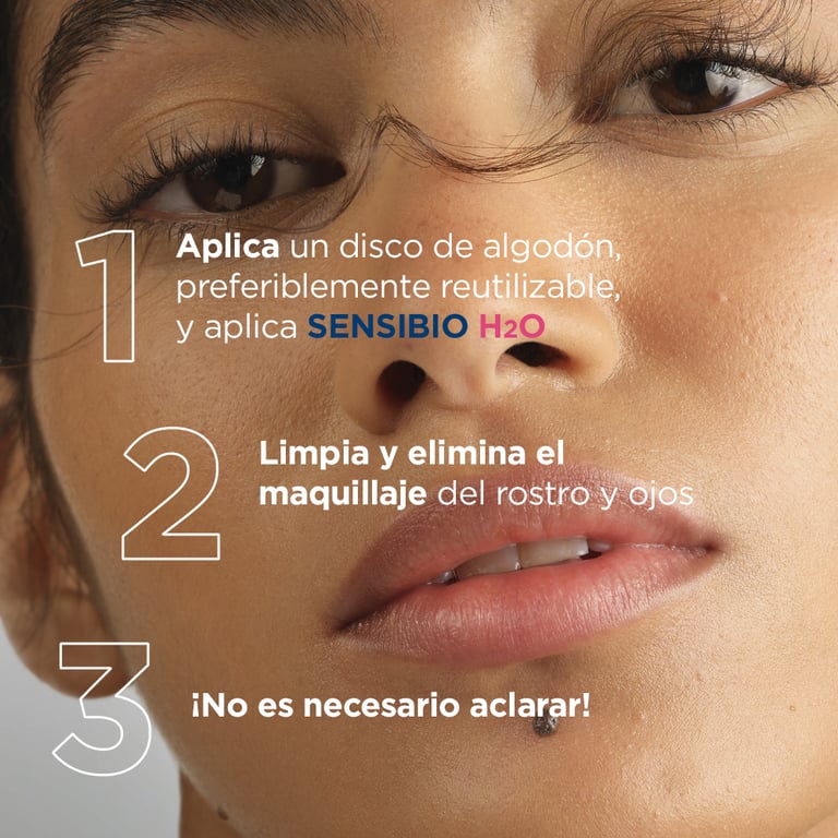 BIODERMA SENSIBIO H2O SOLUCIÓN MICELAR DESMAQUILLANTE PIEL SENSIBLE 250ml