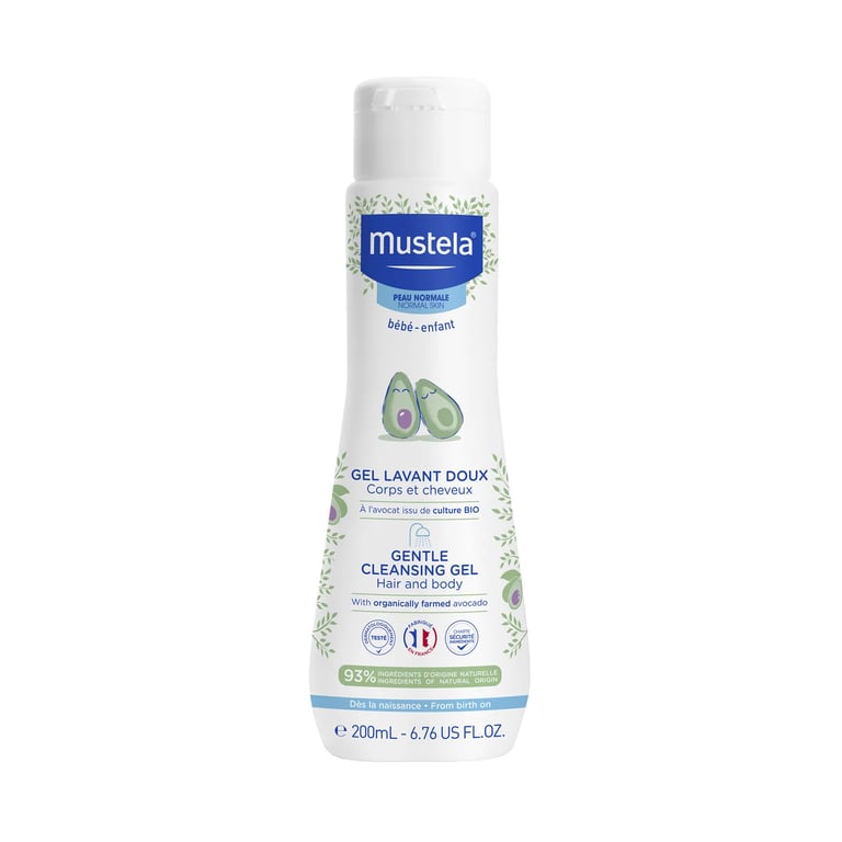 Bebe Gel Dermolimpiador Suave Cuerpo Y Cabello