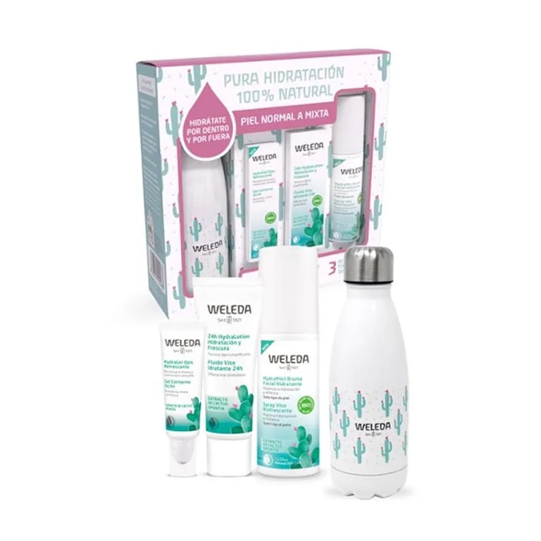 Pack Hidratación 24H 3 Piezas + Botella Eco