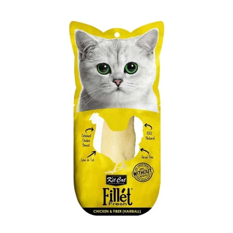 Snack Purr Purees Pollo Y Fibra Hairball