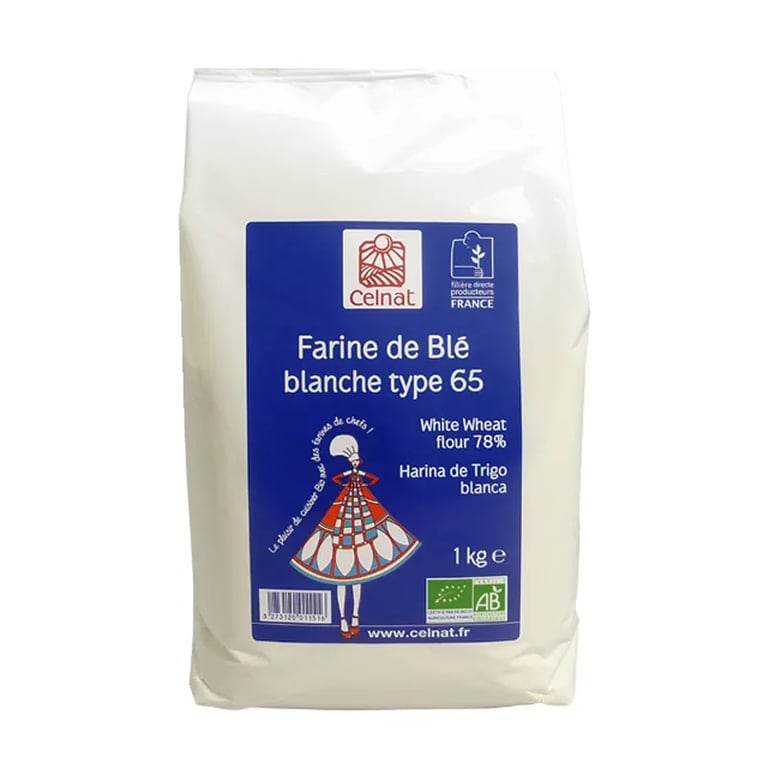 Harina De Trigo Blanca Bio
