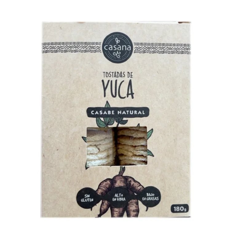 Tostadas De Yuca Ecológicas Sin Gluten