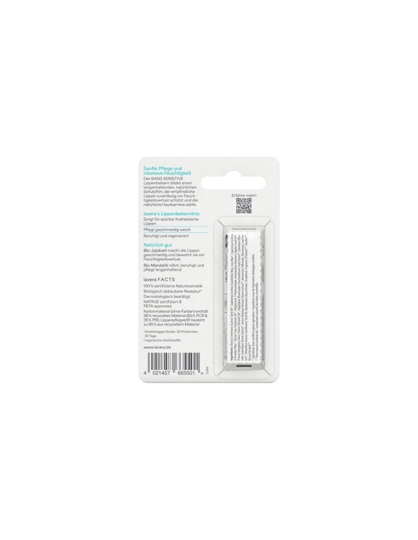 Bálsamo Labial Basis Sensitive Aceite de Jojoba & Almendras Bio - imagen 2 de 4