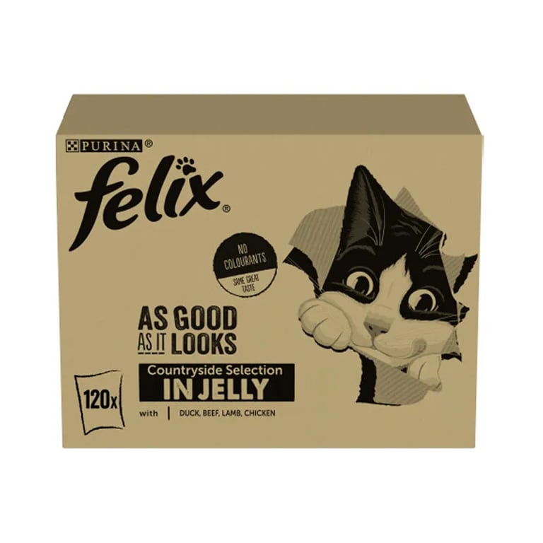 Felix Fantastic Auswahl an Fleischgeschmacksrichtungen in Gelee