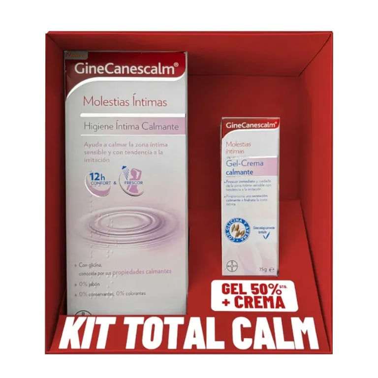 Ginecanescalm Gel 200 ml + Crema 15g