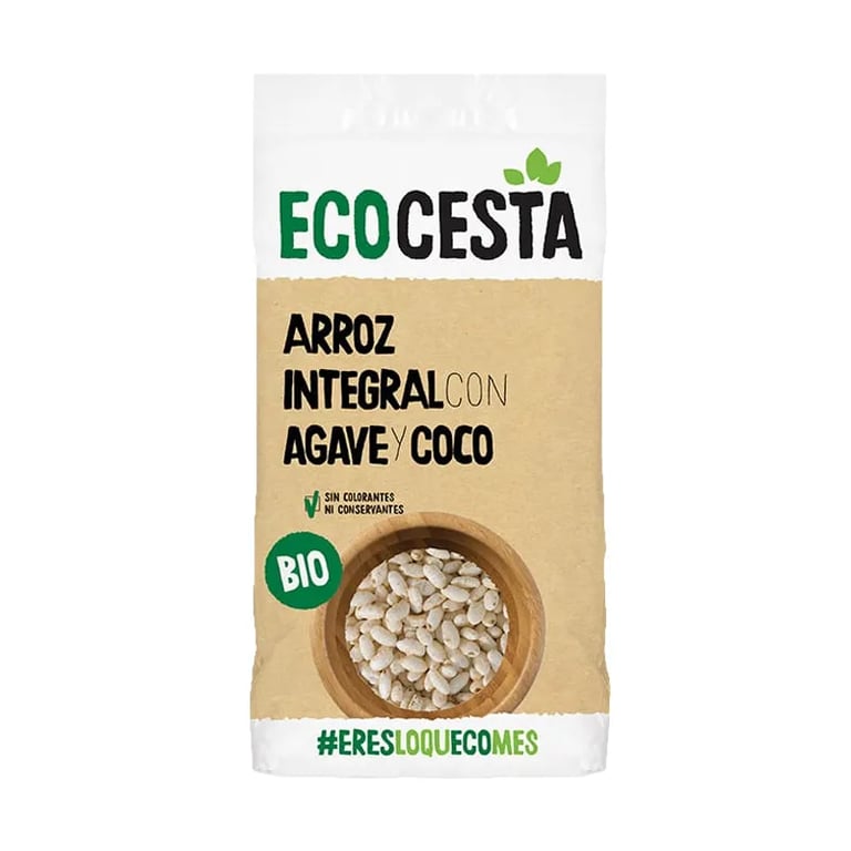 Riz Complet Soufflé Bio à l’Agave et Noix de Coco