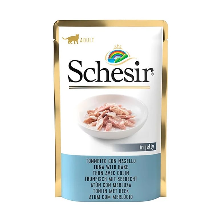 Cibo Umido Gatti Adulti Tonno e Merluzzo