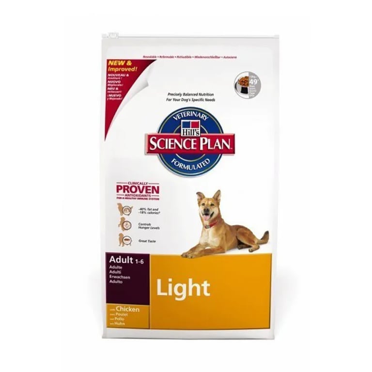 Science Plan Erwachsene Hunde Light Mittelgroße Hunderassen Huhn