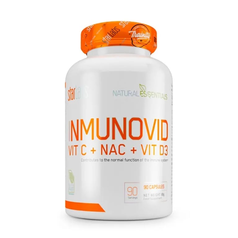 Inmunovid Vit C + Nac + Vit D3
