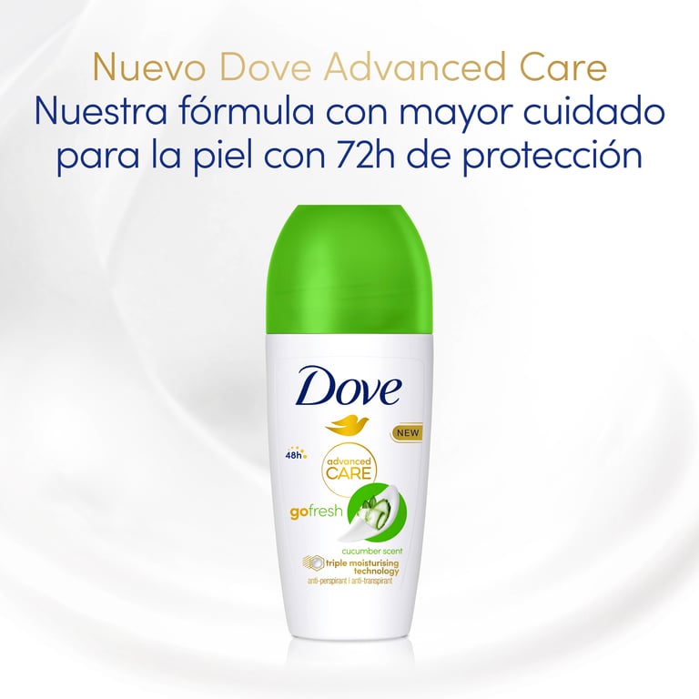 Advanced Care Deodorant Gurke 48h Roll-On 50 ml von Dove