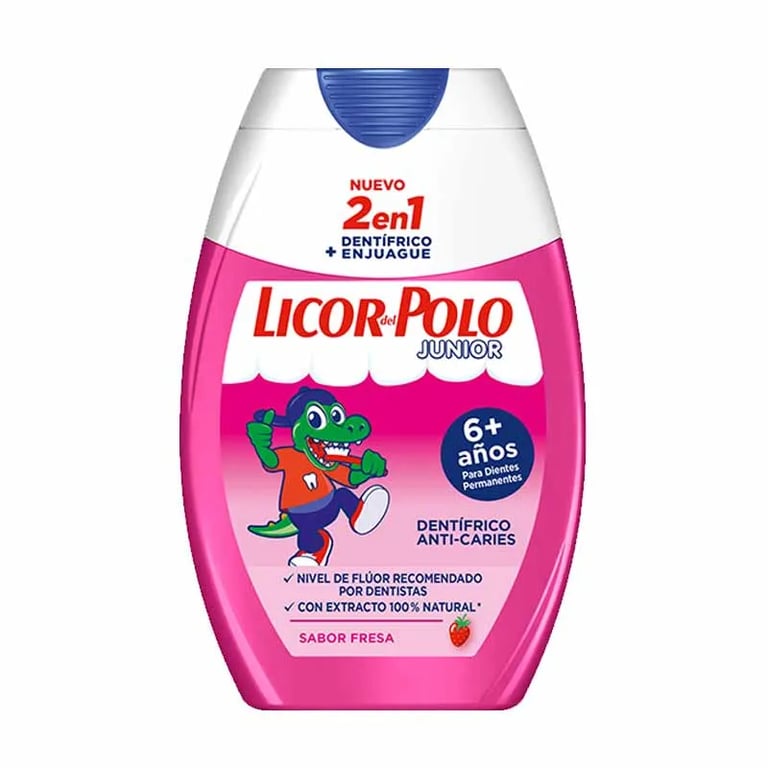 Dentífrico Junior 2 En 1 Fresa