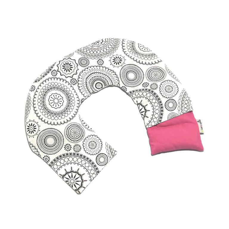 Saco Cervical Rosa Mandala