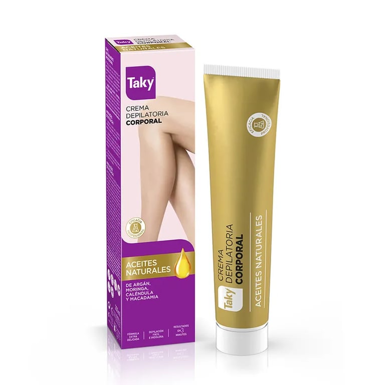 Aceites Naturales Crema Depilatoria Corporal