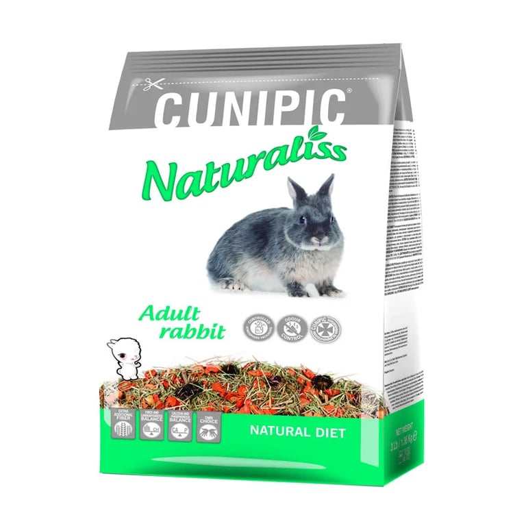 Pienso Naturaliss Para Conejo Adulto 1,36 Kg