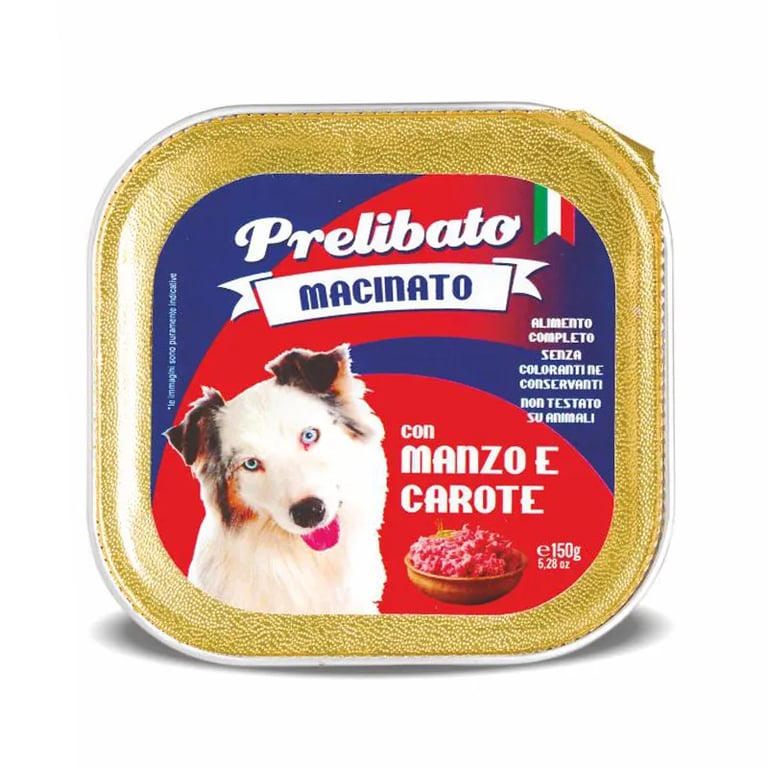Prelibato Macinato Perro Adulto Prosciutto