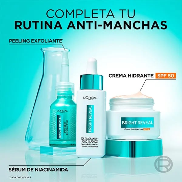 Bright Reveal Cream Fleckenentferner SPF50 50 ml von L'Oreal Paris
