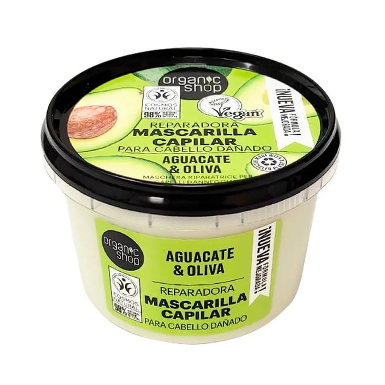 Mascarilla Reparadora Cabello Dañado Aguacate Y Oliva