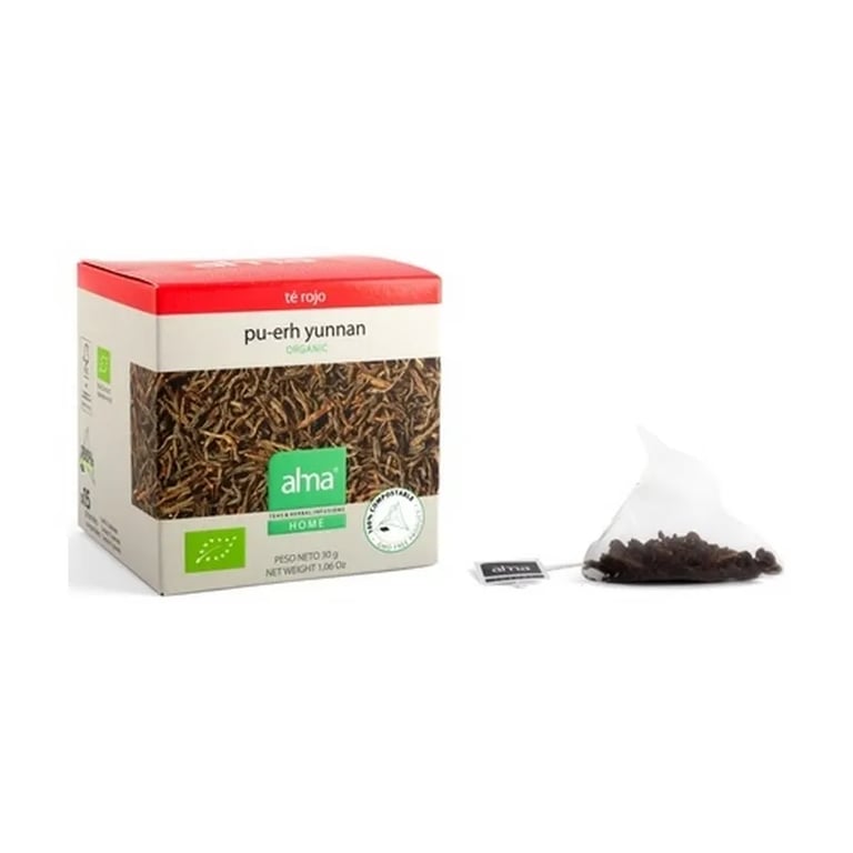 Infusión Té Rojo Pu-Erh Yunnan Eco