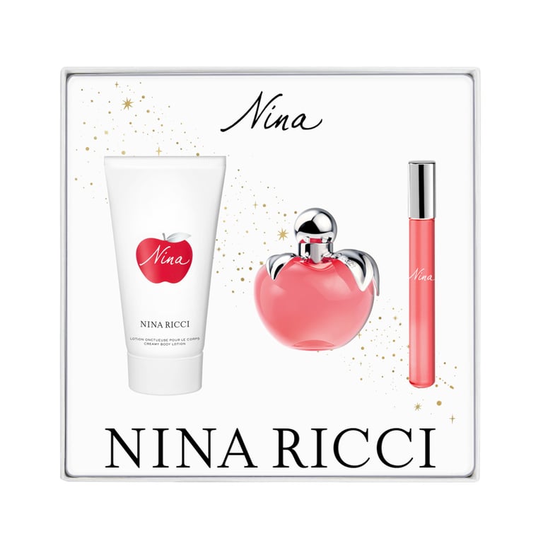 Nina Set EDT 50 ml +  EDT 10 ml + Body Lotion 75 ml de Nina Ricci