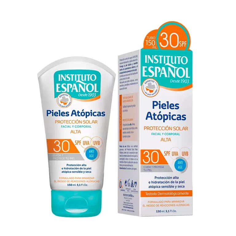 Piel Atópica Protección Solar Facial Y Corporal SPF30